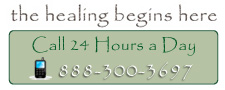 the healing begins here